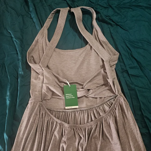 NWT HALARA Purple Racerback Jumpsuit with Tapered Legs - Picture 8 of 8